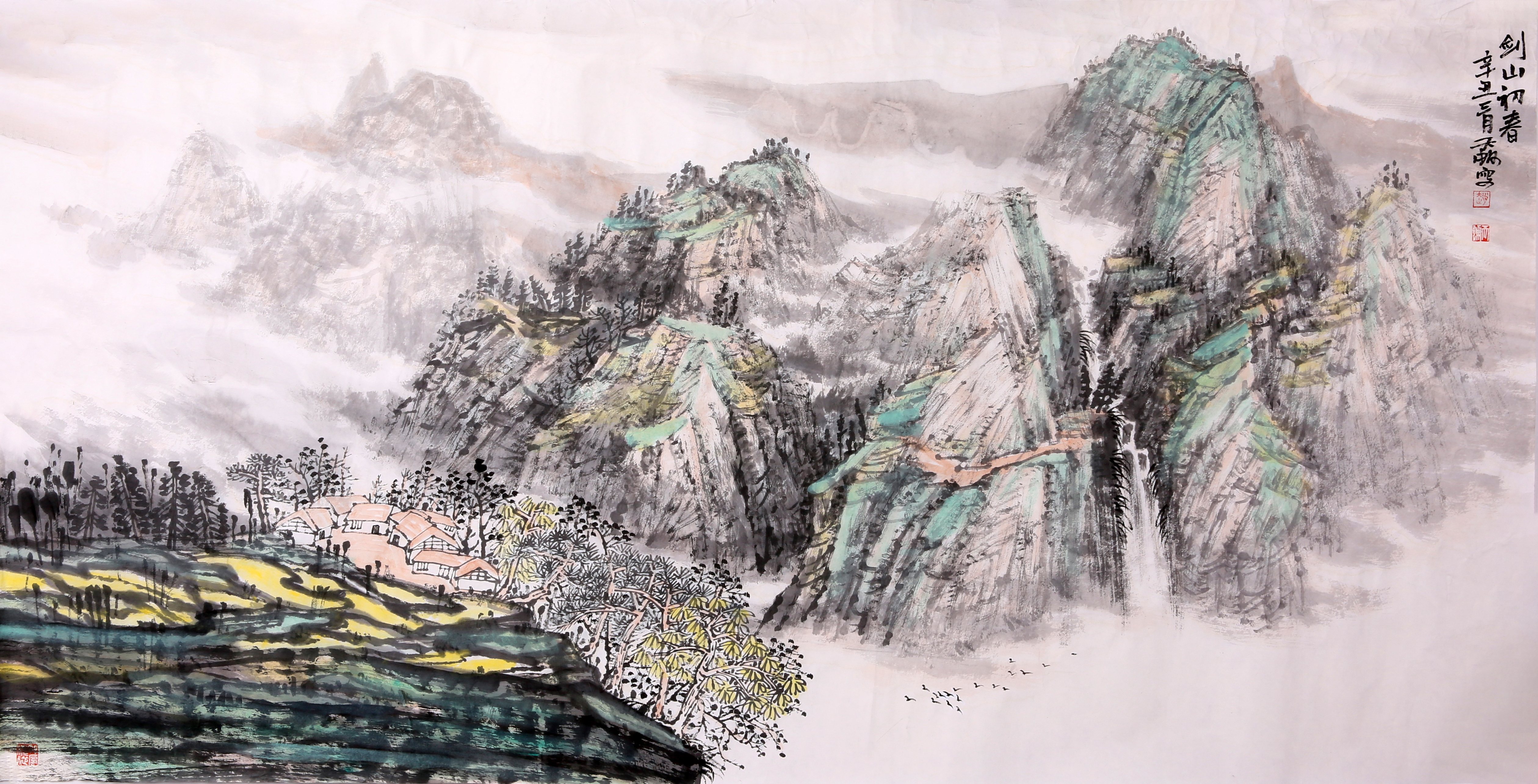 得一楼|第一百四十三期花鸟山水精品