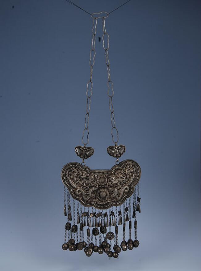 传统工艺手工制作银饰蒙古,传承古法手工银饰