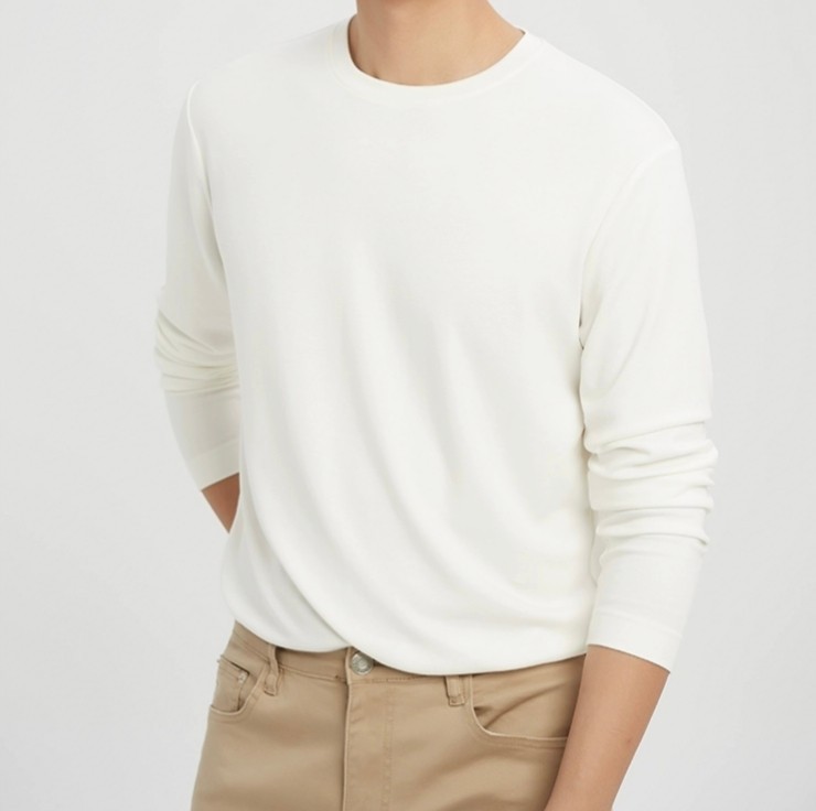 平价又好穿的四大素色t恤,长袖秋冬t恤