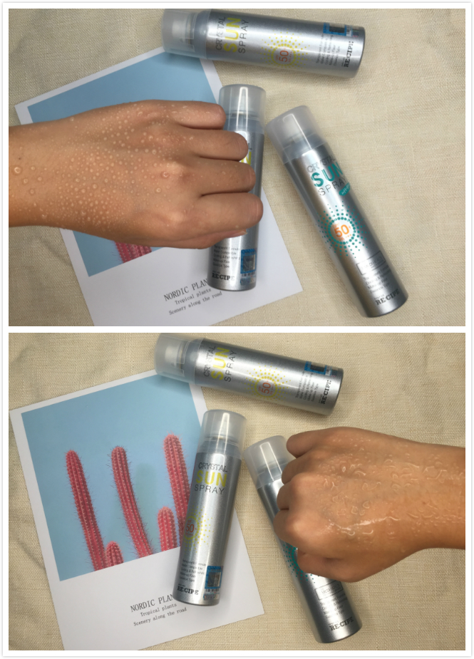 recipe防晒喷雾绿瓶金瓶,recipe防晒喷雾升级版