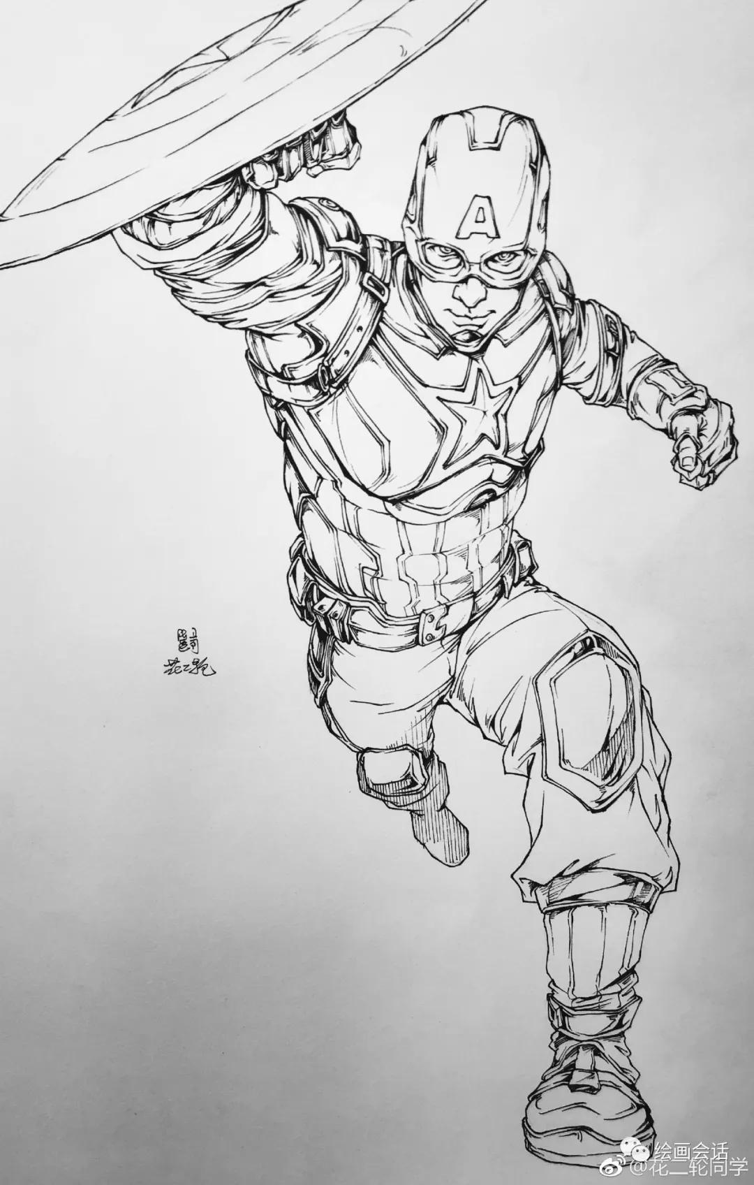 简单钢笔山水速写临摹图片,钢笔速写临摹推荐