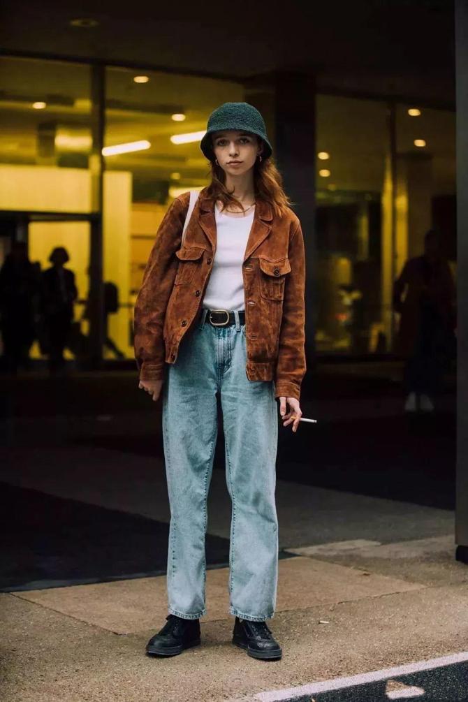 老爹裤显瘦还是直筒裤显瘦,为什么今年流行老爹裤