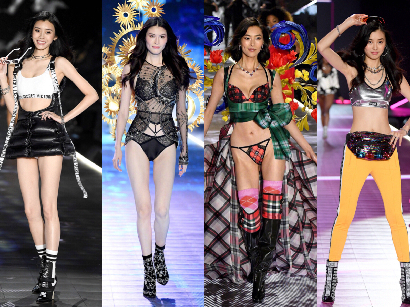 2018维密秀中国三大超模走秀现场,维密超模走秀十大经典视频