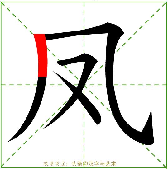 幼儿园学习的汉字笔画顺序,汉字32个笔画基本写法动画