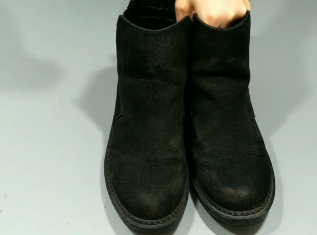 磨砂鞋清洗不干净,磨砂鞋脏了不用怕一招焕然一新