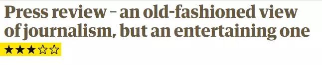 《报社》:我们不报道新闻,我们“讲故事”