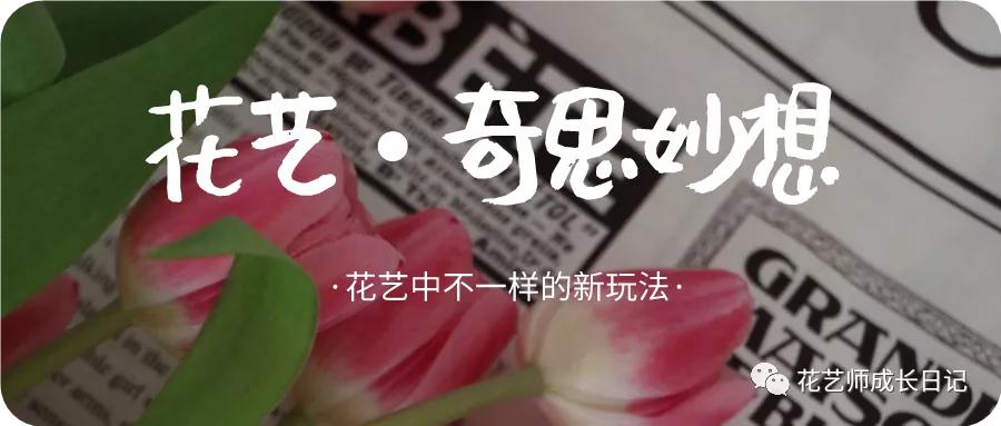 花艺创意思维,奇思妙想花艺作品