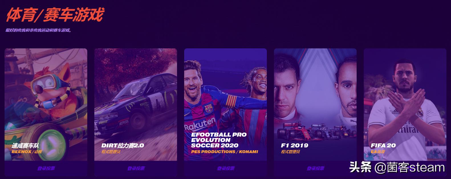 tga2019入围名单,tga历年入围获奖名单