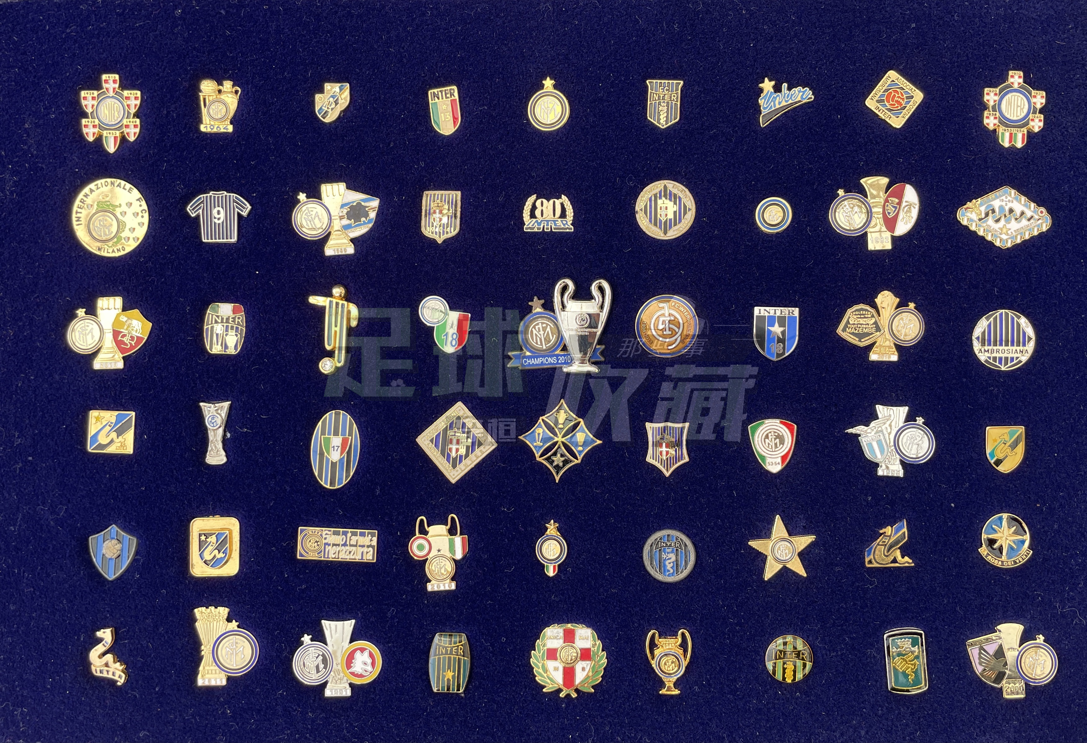 国米历史球衣徽章,国米徽章展示框