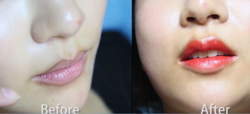 唇部纹绣技巧,纹绣唇的操作技法和后期修复