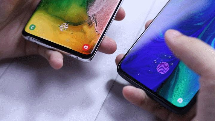 oppo和三星的屏幕指纹解锁,oppo屏幕指纹解锁的手机