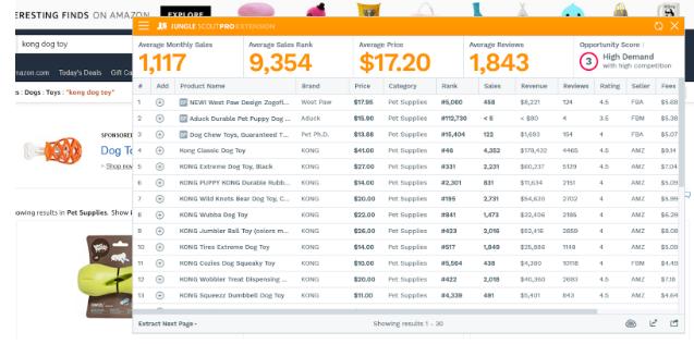 亚马逊选品工具,亚马逊套利选品工具