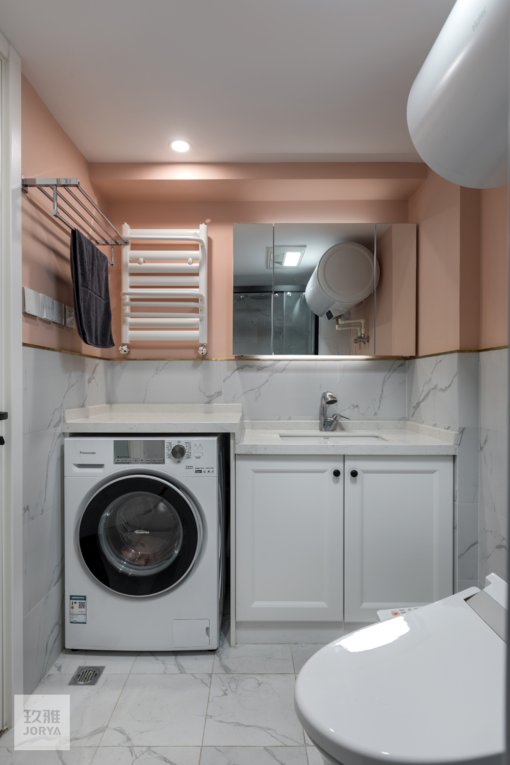 门厅改多功能房间,鞋柜旁开放式厨房怎么设计