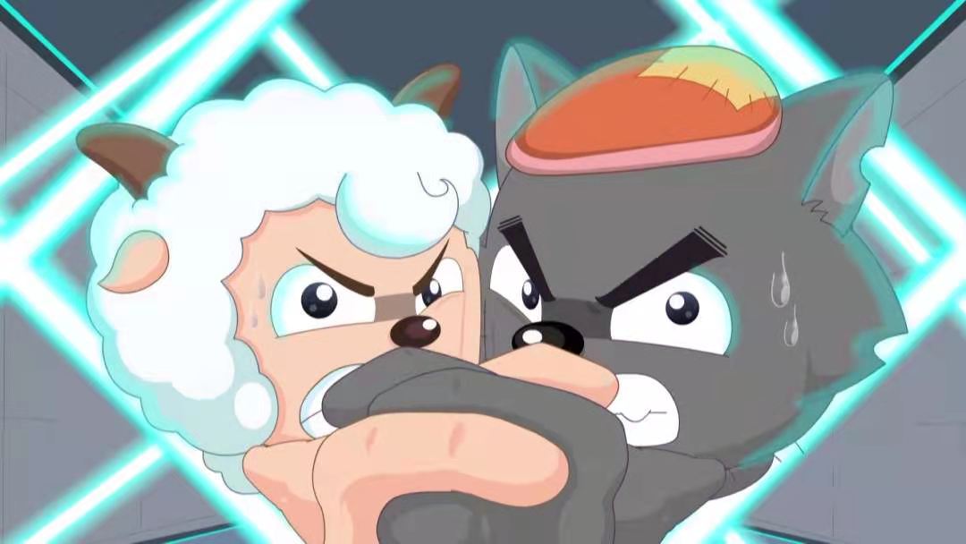 灰太狼加入喜羊羊队伍,喜羊羊与灰太狼紫太狼收集数据