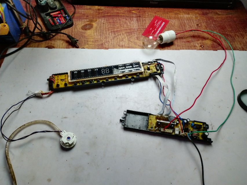 海尔全自动波轮洗衣机,洗涤排水正常,脱水不转,故障出在哪里?