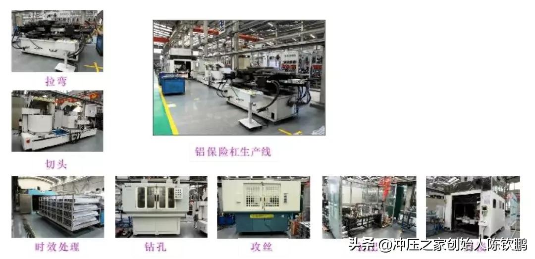 铝合金汽车保险杠加工方法,前保险杠横梁焊接总成是什么