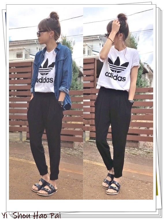 adidas春季穿搭,穿adidas怎么搭配夏天