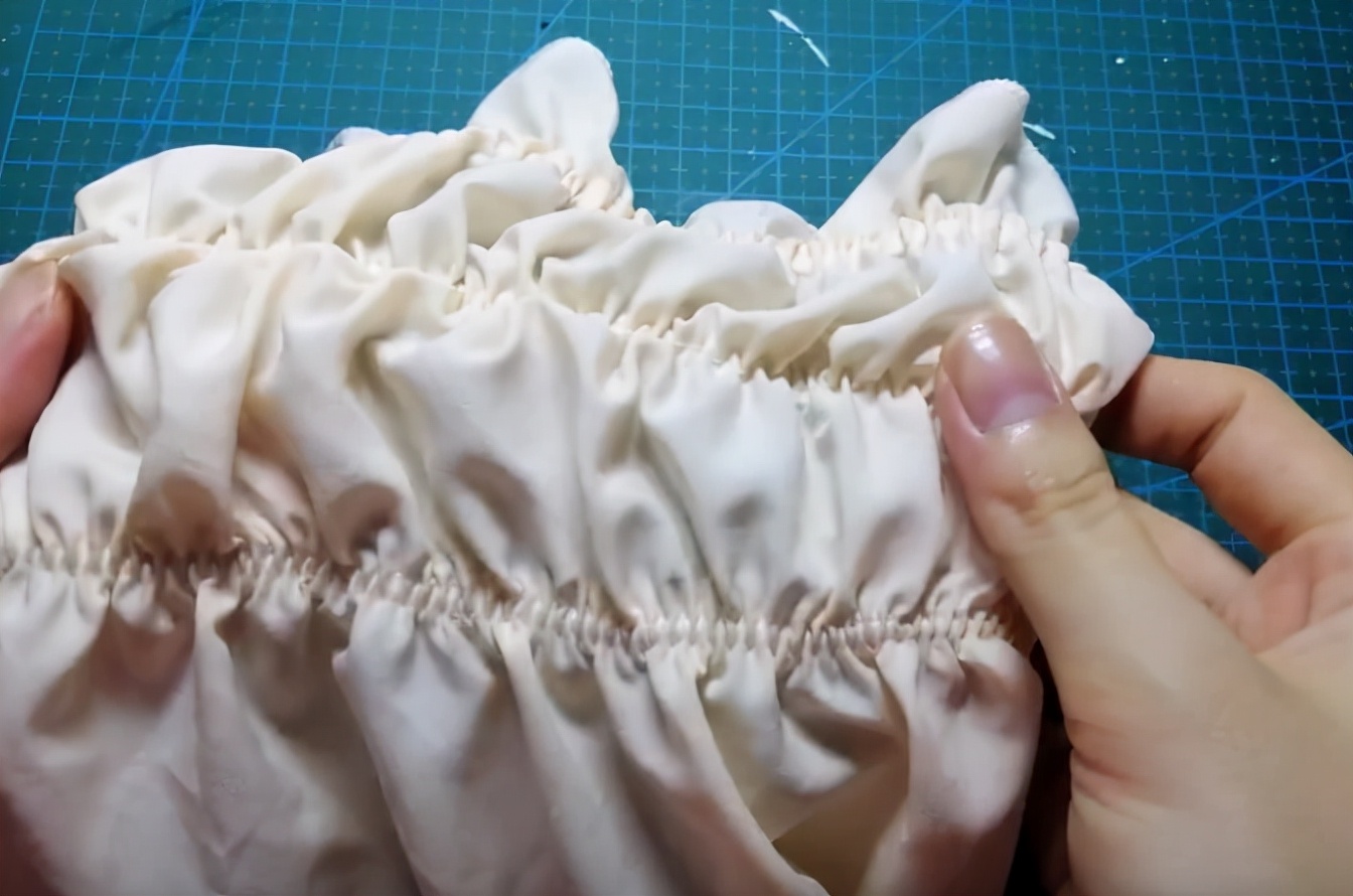 松紧带编织方法视频,松紧带的缝制