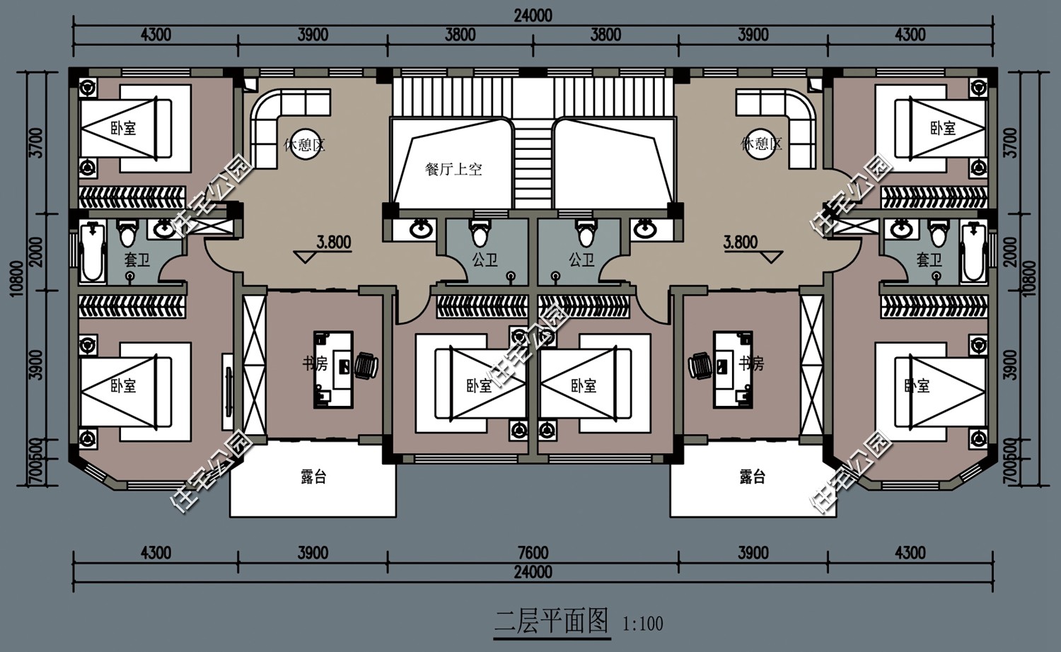 10套二层农村别墅图便宜又好看,50套农村二层别墅图纸及价格