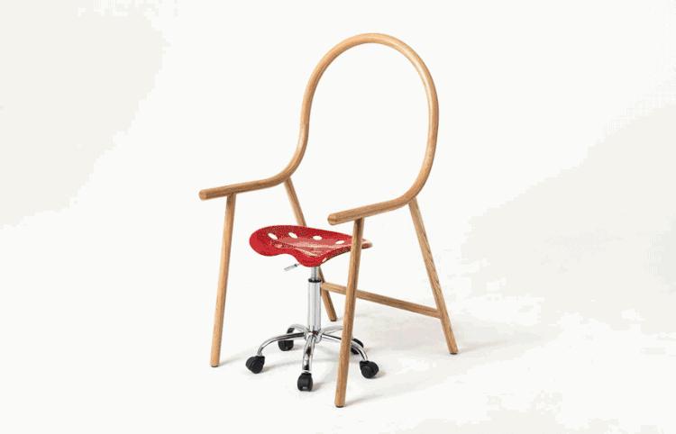 多功能椅子创意设计,创意瓦楞纸椅子设计