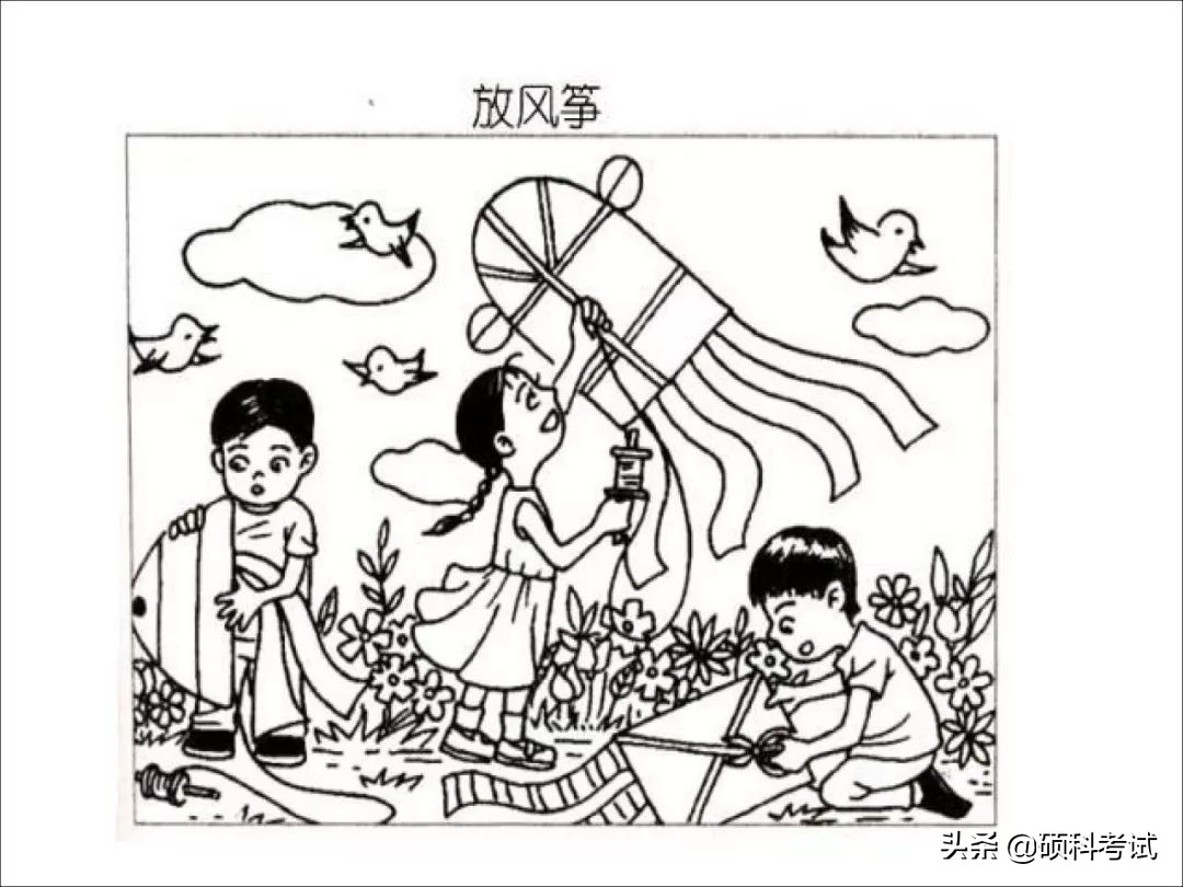 一二年级语文看图写话专项练习:20个详细教程+练习范文,可*载下**