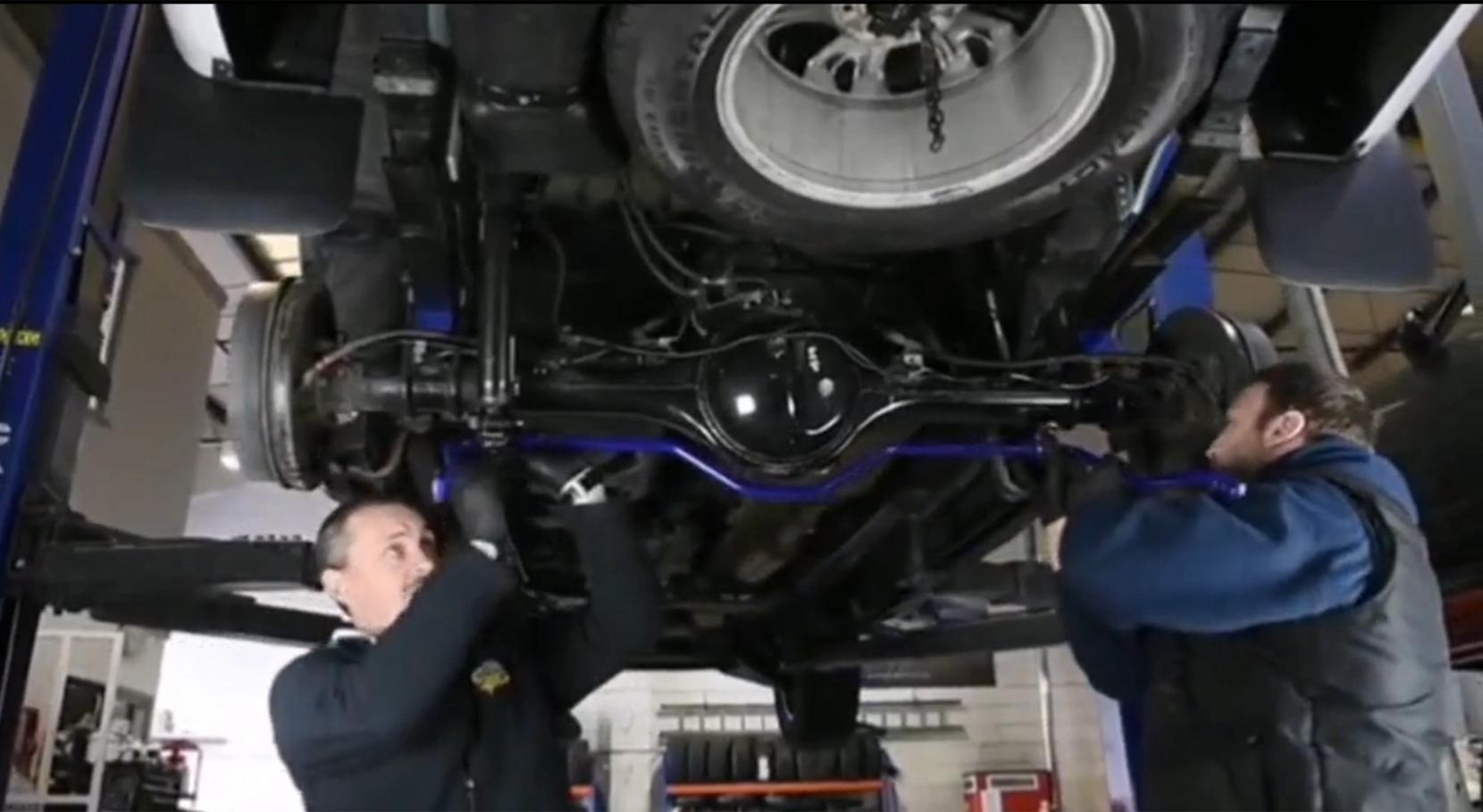 越野车加强型前平衡杆起什么作用,越野车断开平衡杆有必要吗