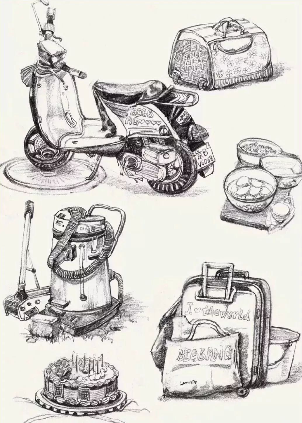 校考必考技巧,速写超强干货