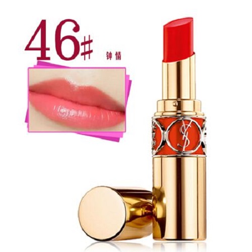 ysl1966口红和阿玛尼206颜色比较,ysl口红最新必买色号排名小金条