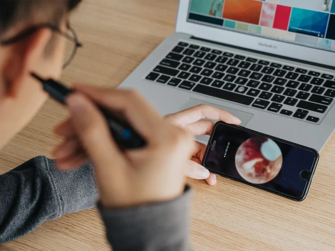 摄像头掏耳勺app,无线高清掏耳勺挖耳神器带摄像头