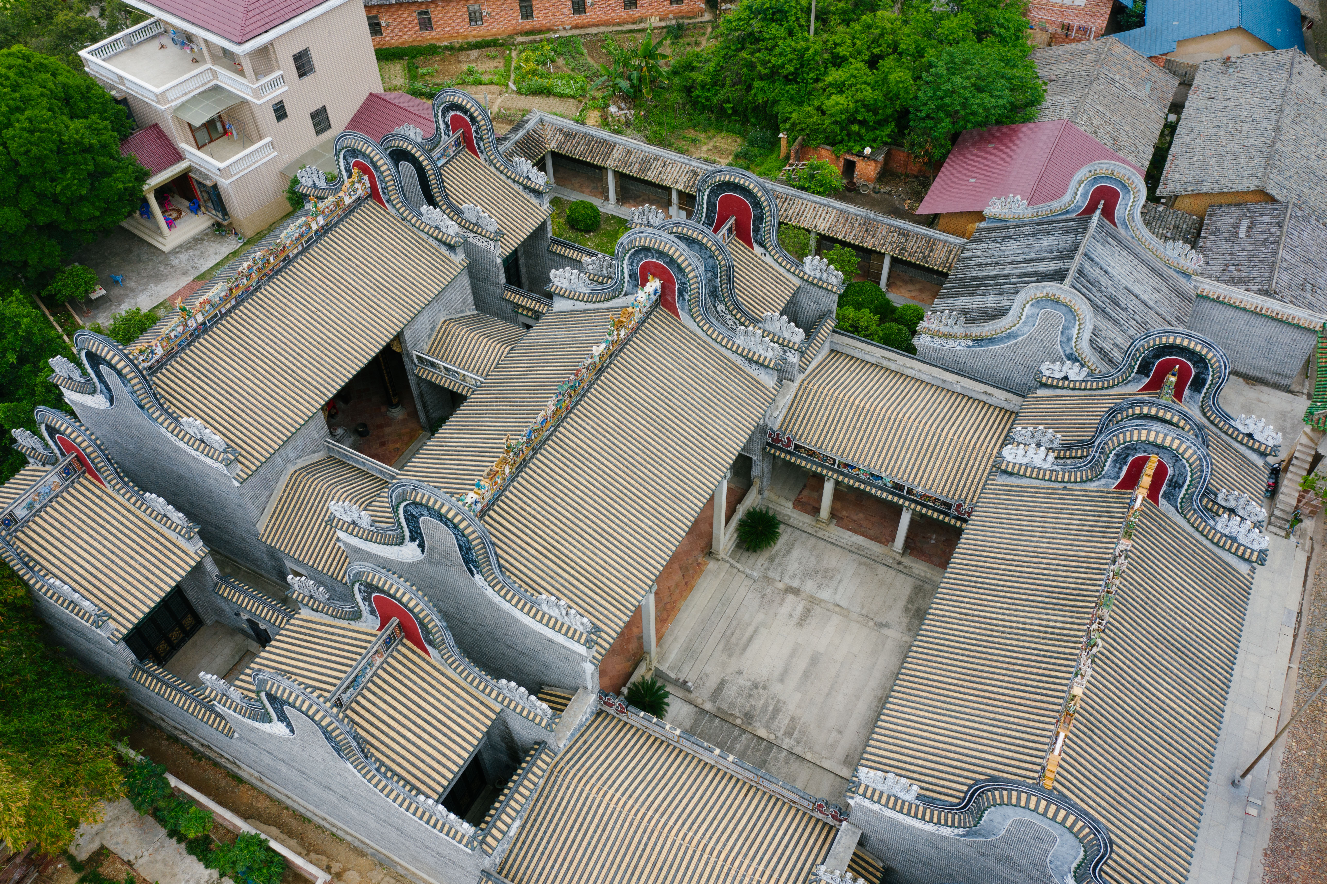 广东珠玑古巷图片,广州清远珠玑古巷