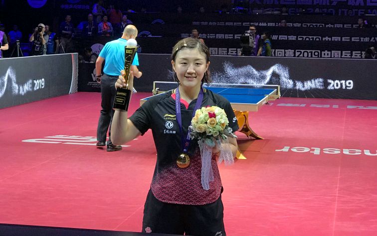 实力再获提高，孙颖莎直言混双训练帮助大，与男陪练对打