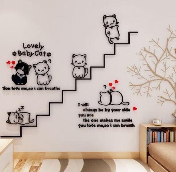 美观上档次的立体墙贴,墙壁墙贴装饰大全