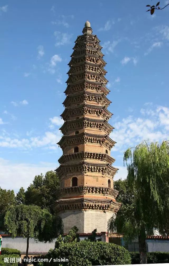 河北十大古塔排名辽代双塔,河北古塔全景图片