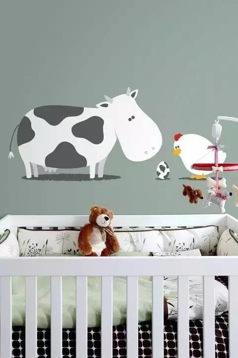 自己在家画墙绘零基础,简单又好看的小墙绘