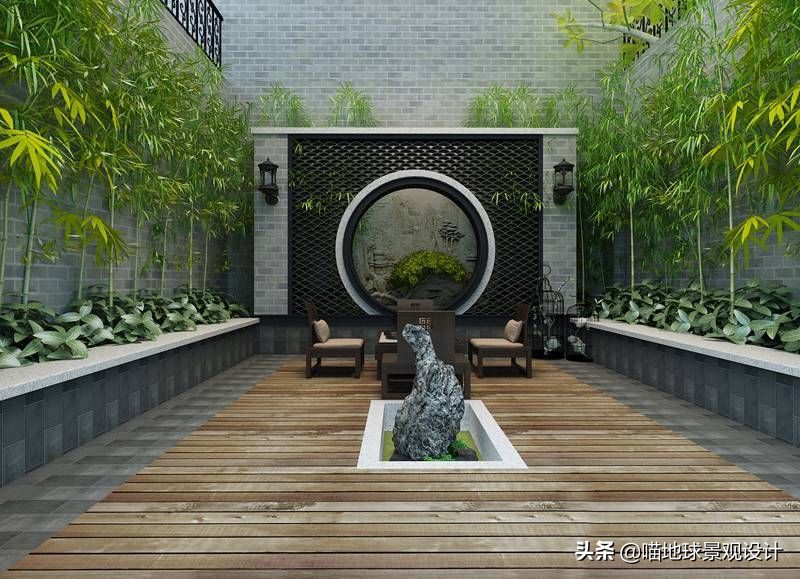 景墙的设计概念解析,中式庭院景墙设计赏析