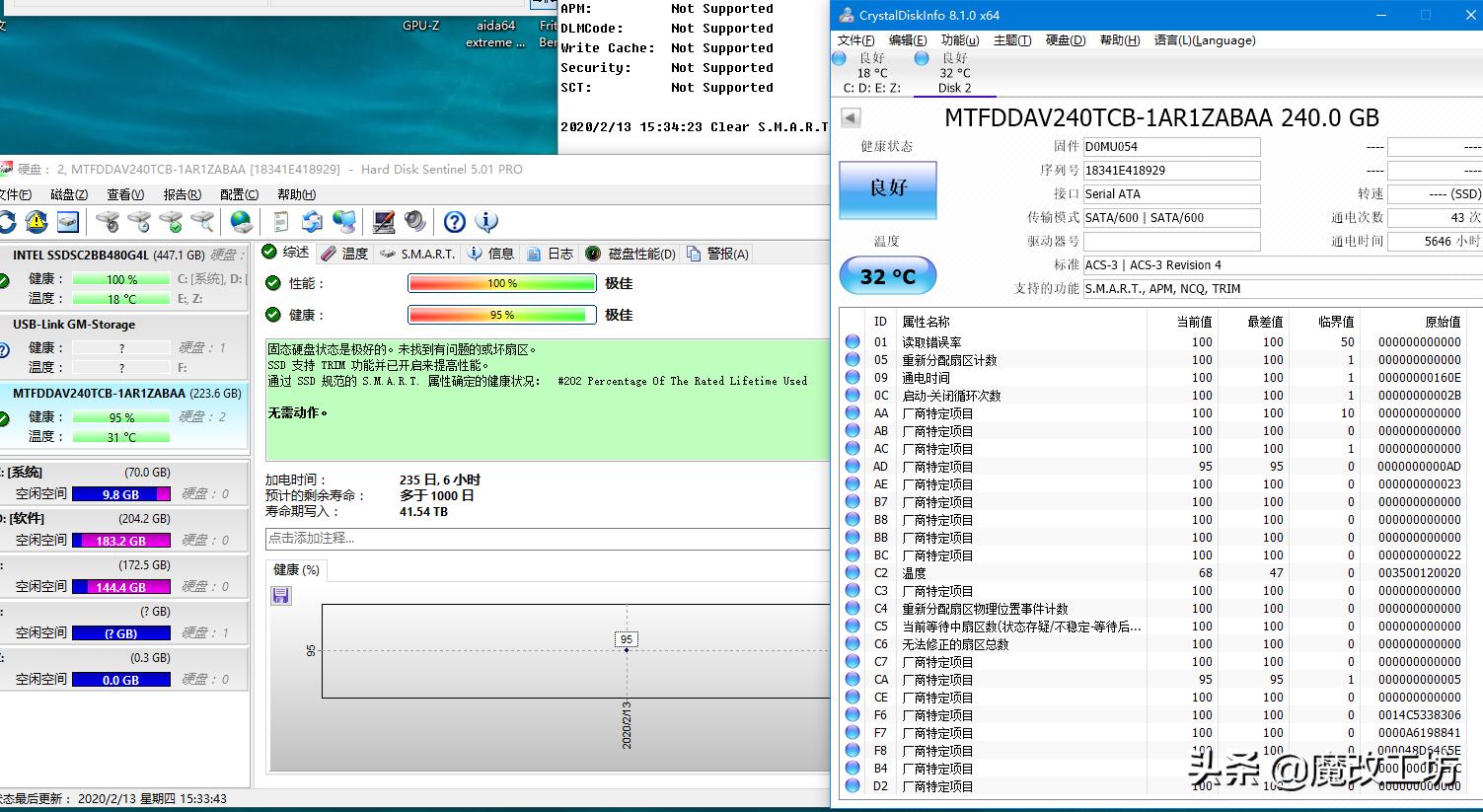 最新性价比最高的sata固态硬盘,128g固态硬盘1tb机械