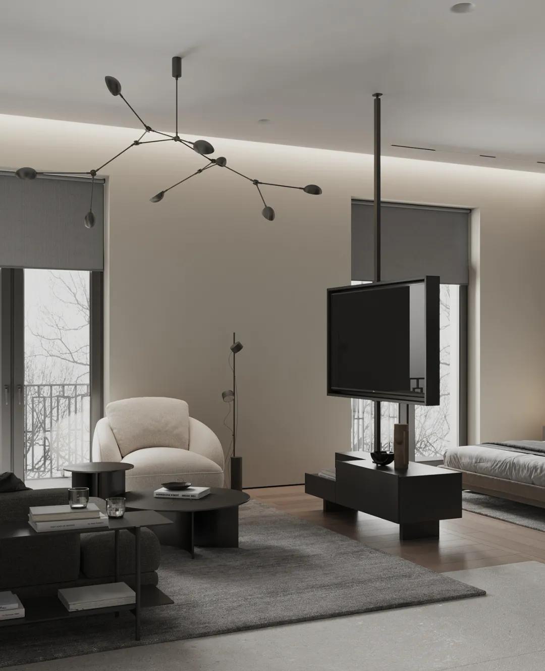 极简高级灰卧室,极简主义的极致生活完整版