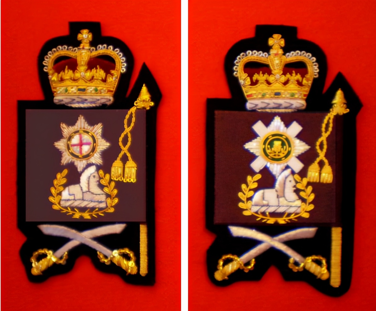 英国皇家卫队军衔图片,英国皇家5个步兵团