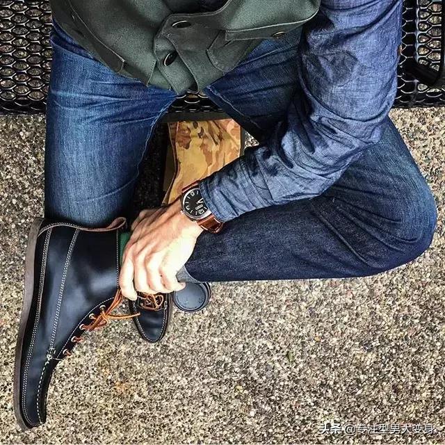 适合年轻人穿男靴,男生轻熟男靴