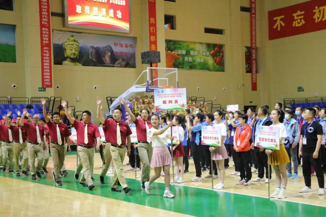 甘肃省第三届全民健身运动会暨第十四届全运会群众赛事活动甘肃代表队乒乓球选拔赛开幕式在武山成功举行