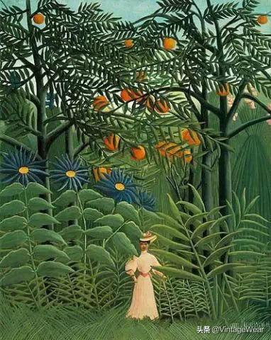 亨利卢梭热带雨林,亨利卢梭的森林