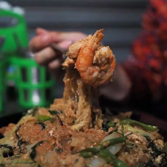 曼谷小吃美食探店图片高清,曼谷船面街