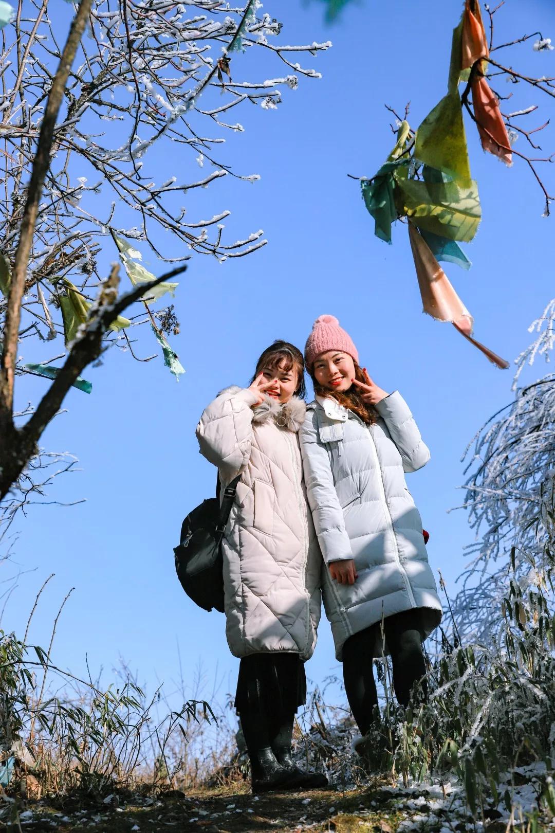 成都天台山景区自驾游攻略,成都天台山玩雪
