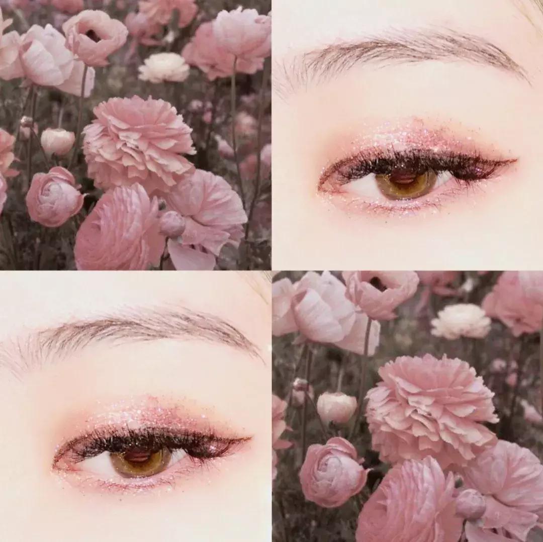 novo液体眼影试色好闪亮仙气十足,四色仙气紫色眼影盘