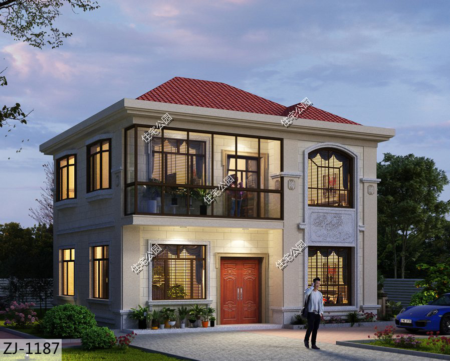 农村自建二层别墅图纸求推荐,1000套农村自建房图纸分享