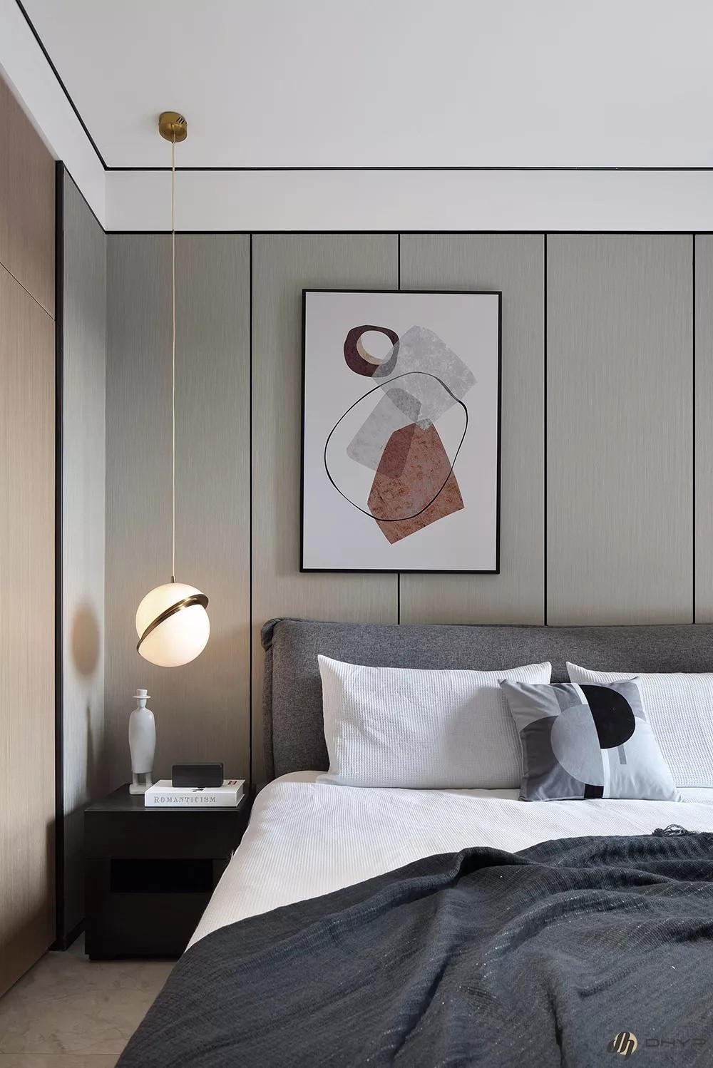 30㎡清欢·简约不失精致的木质温馨家｜东荷逸品空间设计欧模网