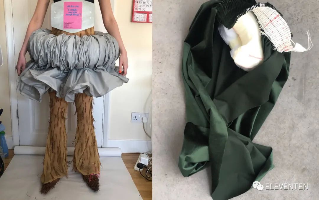 2020中央圣马丁CSM时尚BA本科毕业大秀#女装Womenswear