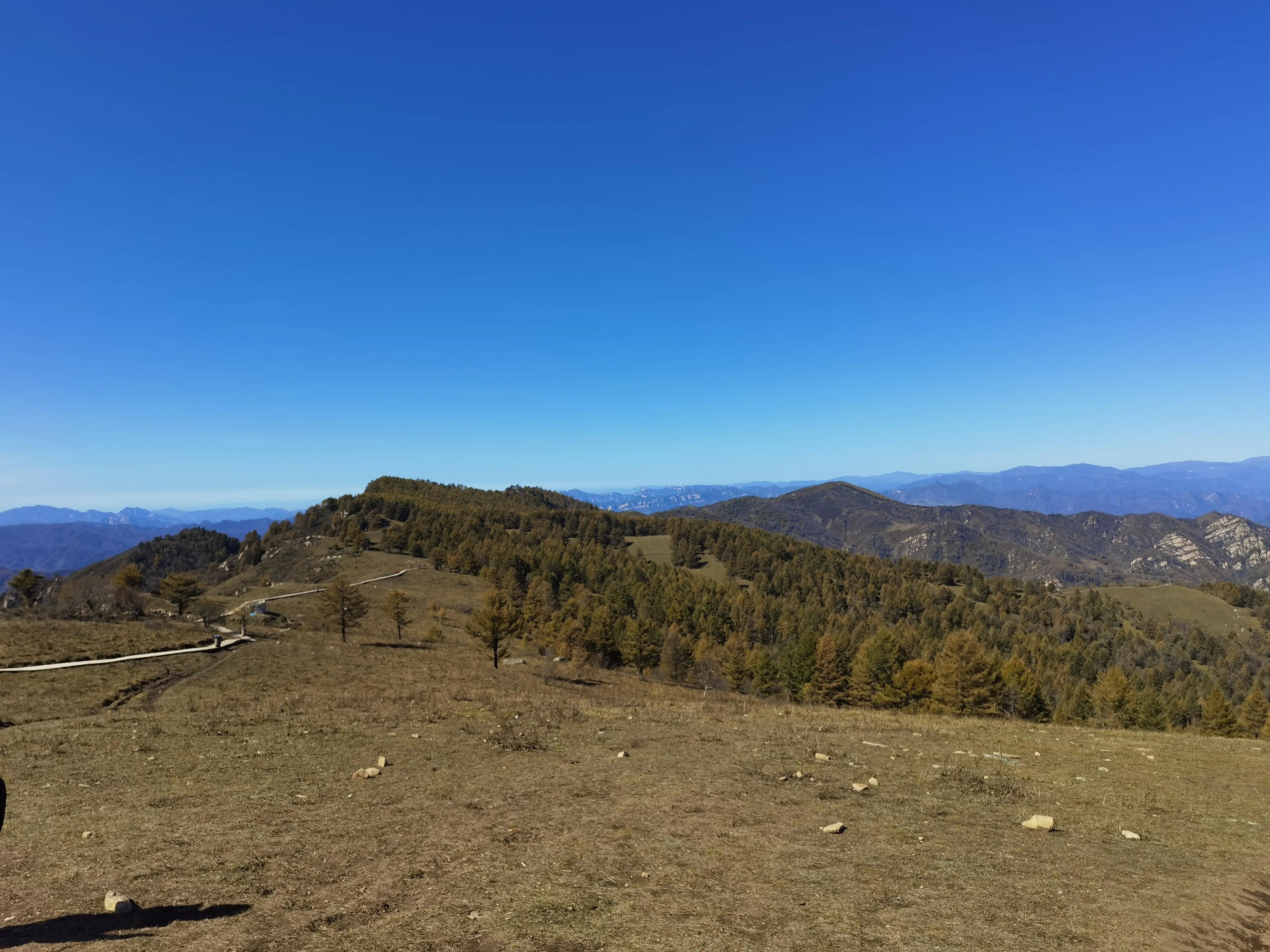 都知夏日驼梁美，秋季呢？阜平花塔村进山带您领略最美的秋日驼梁