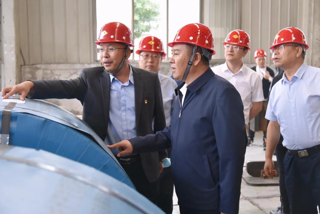 七里河区委主要领导调研彭家坪镇,七里河区彭家坪企业