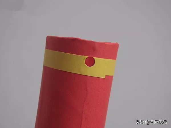 元旦手工彩纸鞭炮,元旦节手工鞭炮